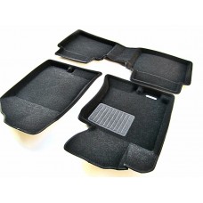 Коврики текстильные 3D Euromat чёрные Original Business на Hyundai i40/Kia Optima № EMC3D-002912