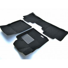Коврики текстильные 3D Euromat чёрные Original Business на Toyota Land Cruiser 100/Lexus LX-470 № EMC3D-005117