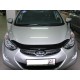 Дефлектор капота SIM для Hyundai Elantra 2010-2015