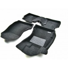 Коврики текстильные 3D Euromat чёрные Original Business на Subaru Forester № EMC3D-004709
