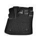 Коврики 3D в салон Norplast полиуретан чёрные передние для Renault Dokker 2012-2021