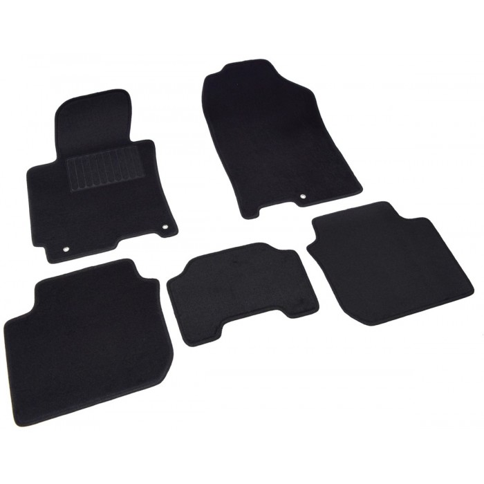 Коврики текстильные SV-Design чёрные для Hyundai Elantra 2010-2015