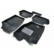 Коврики текстильные 3D Euromat чёрные Original Business на Citroen C4 № EMC3D-001709