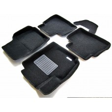 Коврики текстильные 3D Euromat чёрные Original Business на Ford Mondeo № EMC3D-002211