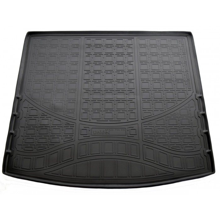 Коврик в багажник Norplast полиуретан чёрный с органайзером для Mitsubishi Outlander 2012-2021