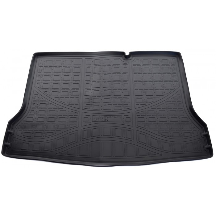 Коврик в багажник Norplast полиуретан чёрный на хетчбек для Nissan Tiida 2015-2018