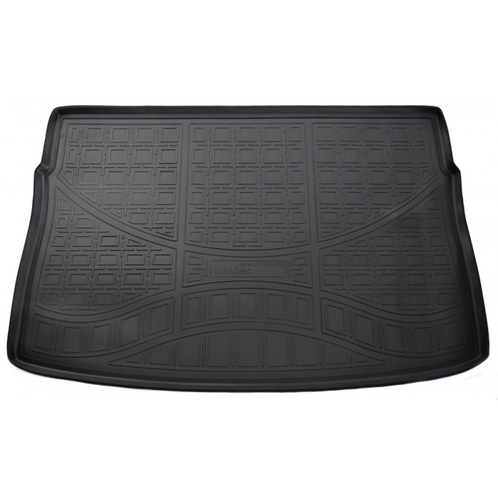 Коврик в багажник Norplast полиуретан чёрный на хетчбек для Volkswagen Golf 7 2013-2020