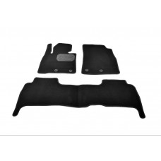Коврики салона текстильные Norplast черные для Toyota Land Cruiser 200 № NPL-VTe-880-414
