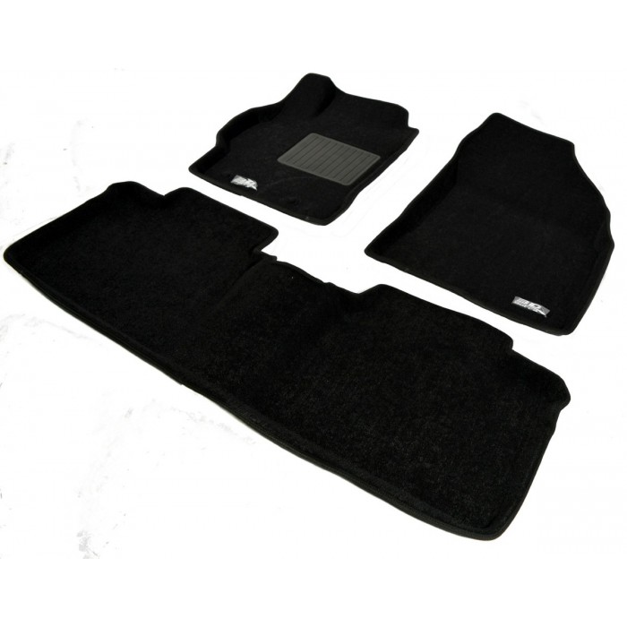 Коврики текстильные Sotra LINER 3D Lux черные для сборки в Европе для Toyota Corolla 2013-2018
