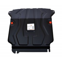 Защита радиатора и картера для Nissan Navara D40 2005-2015 Сталь