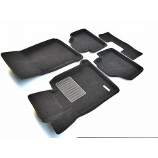Коврики текстильные 3D Euromat чёрные Original Business на BMW X1 E84/3 E90 № EMC3D-001208