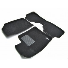 Коврики текстильные 3D Euromat чёрные Original Business на Honda CR-V № EMC3D-002611