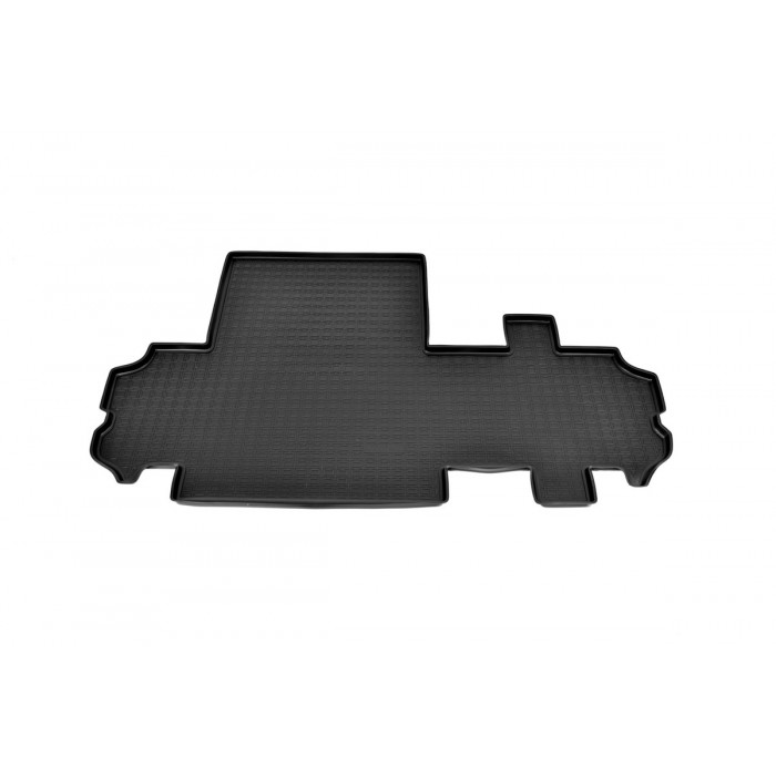 Коврики в салон Norplast полиуретан чёрные на 3 ряд для Peugeot Traveller 2018-2021