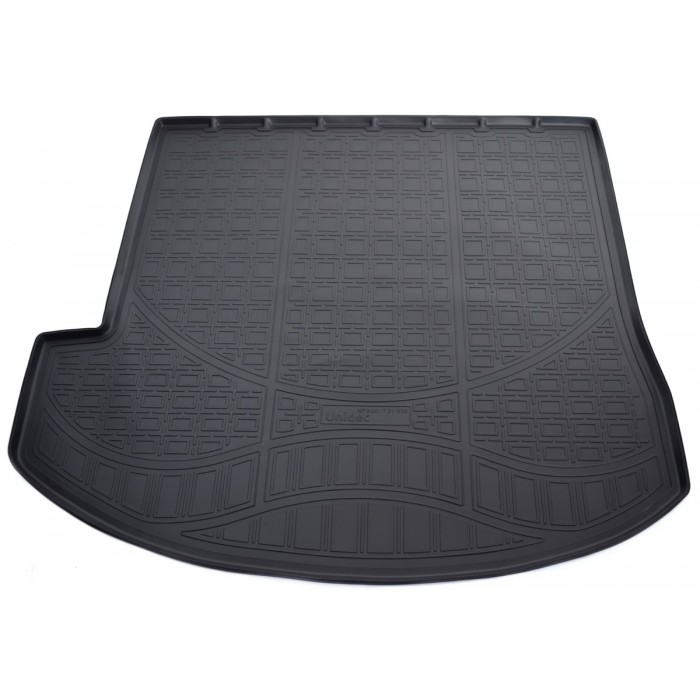 Коврик в багажник Norplast полиуретан чёрный большой 7 мест для Hyundai Santa Fe Grand 2014-2018