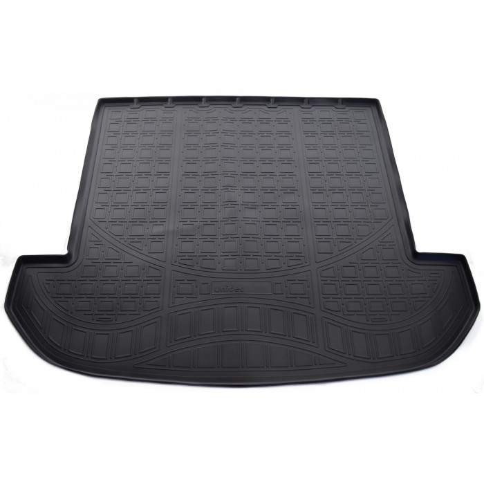 Коврик в багажник Norplast полиуретан чёрный длинный 7 мест для Kia Sorento Prime 2015-2020