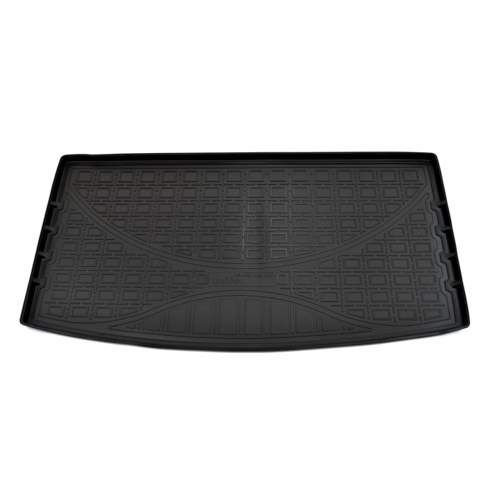 Коврик в багажник Norplast чёрный с разложенным 3 рядом для Volkswagen Teramont 2018-2021