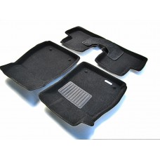 Коврики текстильные 3D Euromat чёрные Original Business на Chevrolet Malibu/Opel Insignia № EMC3D-003807