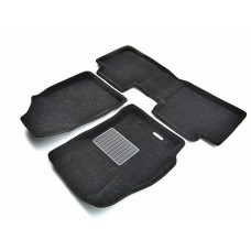 Коврики текстильные 3D Euromat чёрные Original Business на Toyota Corolla № EMC3D-005128
