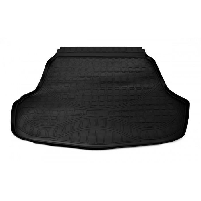 Коврик в багажник Norplast чёрный без выступа под запаску для Hyundai Sonata 2017-2019