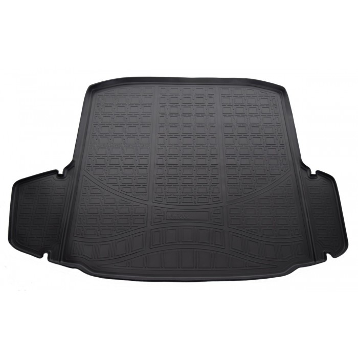 Коврик в багажник Norplast полиуретан чёрный на хетчбек для Skoda Octavia A7 2013-2020