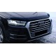 Дефлектор капота SIM тёмный> для Audi Q7 2015-2021