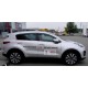 Дефлекторы боковых окон SIM 4 штуки для Kia Sportage 2016-2022