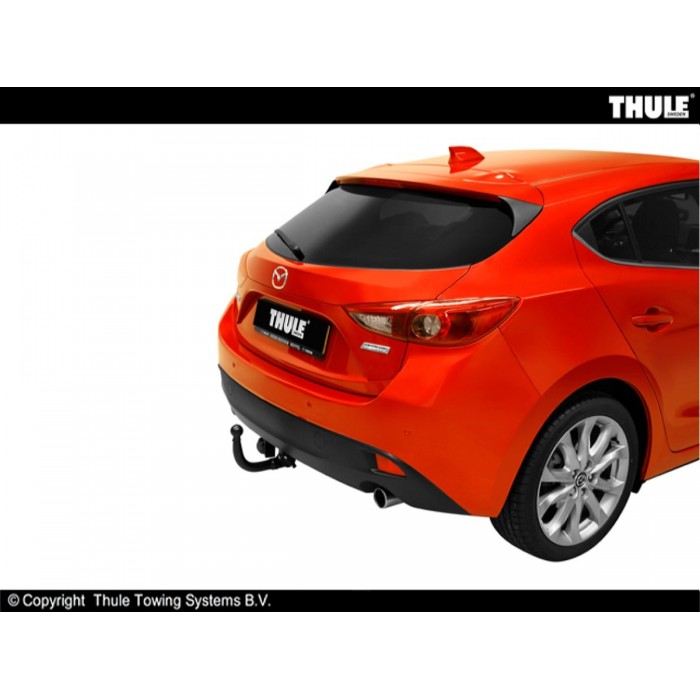 Фаркоп Brink (Thule) шар A на хетчбек на Mazda 3 № 584400 для Mazda 3 2013-2018 артикул 584400