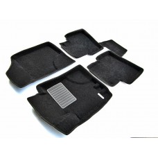 Коврики текстильные 3D Euromat чёрные Original Business на Hyundai i30/Elantra/Kia Ceed/Cerato № EMC3D-002722