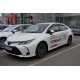 Дефлекторы окон SIM тёмные 4 шт для Toyota Corolla 2019-2021