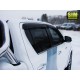 Дефлекторы боковых окон SIM 4 штуки для Toyota Hilux Double Cab 2015-2021