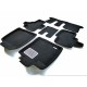 Коврики текстильные 3D Euromat чёрные Original Lux для Nissan Pathfinder/Infiniti JX35/QX60 2012-2020