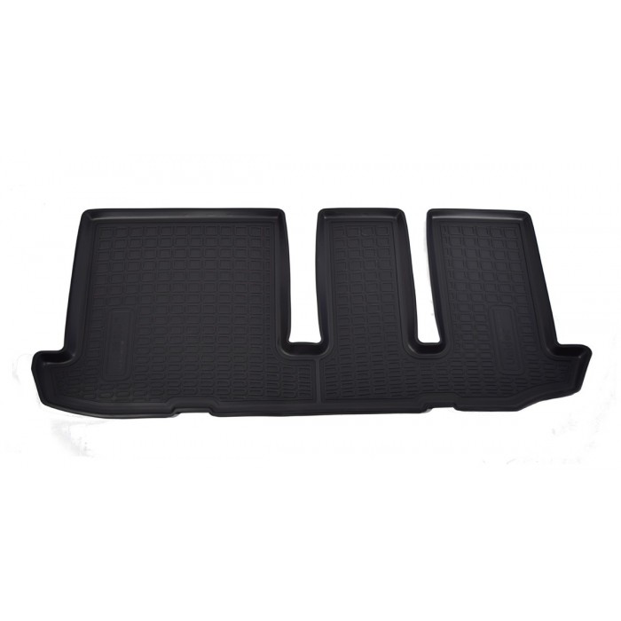 Коврики в салон Norplast полиуретан чёрные 3 ряд для Nissan Pathfinder 2014-2020