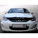 Дефлектор капота SIM короткий для Hyundai Solaris 2010-2014