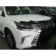 Дефлектор капота темный SIM для Lexus LX-570 2015-2021