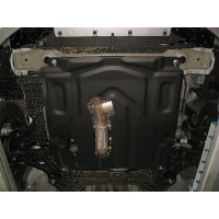 Защита картера и КПП (малая) для Ravon Nexia R3 2015-2020 Сталь