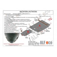 Защита АКППдля BMW 1 2011-2019 сталь