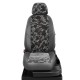 Чехлы на сидения камуфляж вариант 3 брезент, на седан артикул NI19-0406-BREZ03