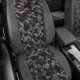 Чехлы на сидения камуфляж вариант 3 брезент, на фургон артикул VW28-1319-BREZ03