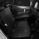 Чехлы на сидения Ромб чёрная экокожа с перфорацией, на седан, хетчбэк артикул MZ16-0104-EC01-R-blk