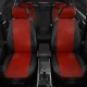 Чехлы на сидения Ромб красная экокожа с перфорацией, на седан, хетчбэк, универсал артикул MI18-0404-EC06-R-red
