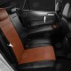 Чехлы на сидения экокожа фокс с перфорацией, на минивэн артикул VW28-1324-EC10