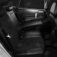 Чехлы на сидения чёрная алькантара с перфорацией, на седан, хетчбэк артикул TA27-0613-EC14
