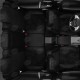 Чехлы на сидения чёрная алькантара с перфорацией, на седан артикул MI18-0500-EC14