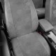 Чехлы на сидения серая алькантара с перфорацией вариант 2, на фургон артикул VW28-1401-EC15