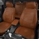 Чехлы на сидения экокожа паприка с перфорацией, на седан, универсал артикул VW28-0617-EC28
