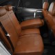 Чехлы на сидения экокожа паприка с перфорацией, на седан, универсал артикул VW28-0616-EC28