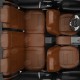 Чехлы на сидения экокожа паприка с перфорацией, на минивэн, Multivan артикул VW28-1316-EC28