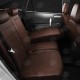 Чехлы на сидения экокожа шоколад с перфорацией вариант 2, на седан, хетчбэк артикул HY15-0601-EC29