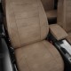 Чехлы на сидения экокожа капучино с перфорацией, на минивэн артикул VW28-1330-EC32