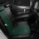 Чехлы на сидения Ромб зелёная экокожа с перфорацией, на внедорожник артикул TA27-1203-EC34-R-grn